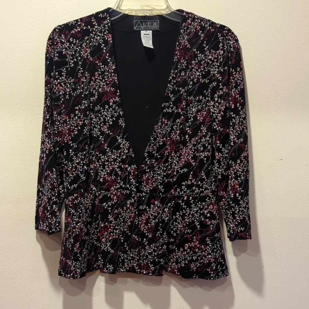 Alex Evenings women's designer top.